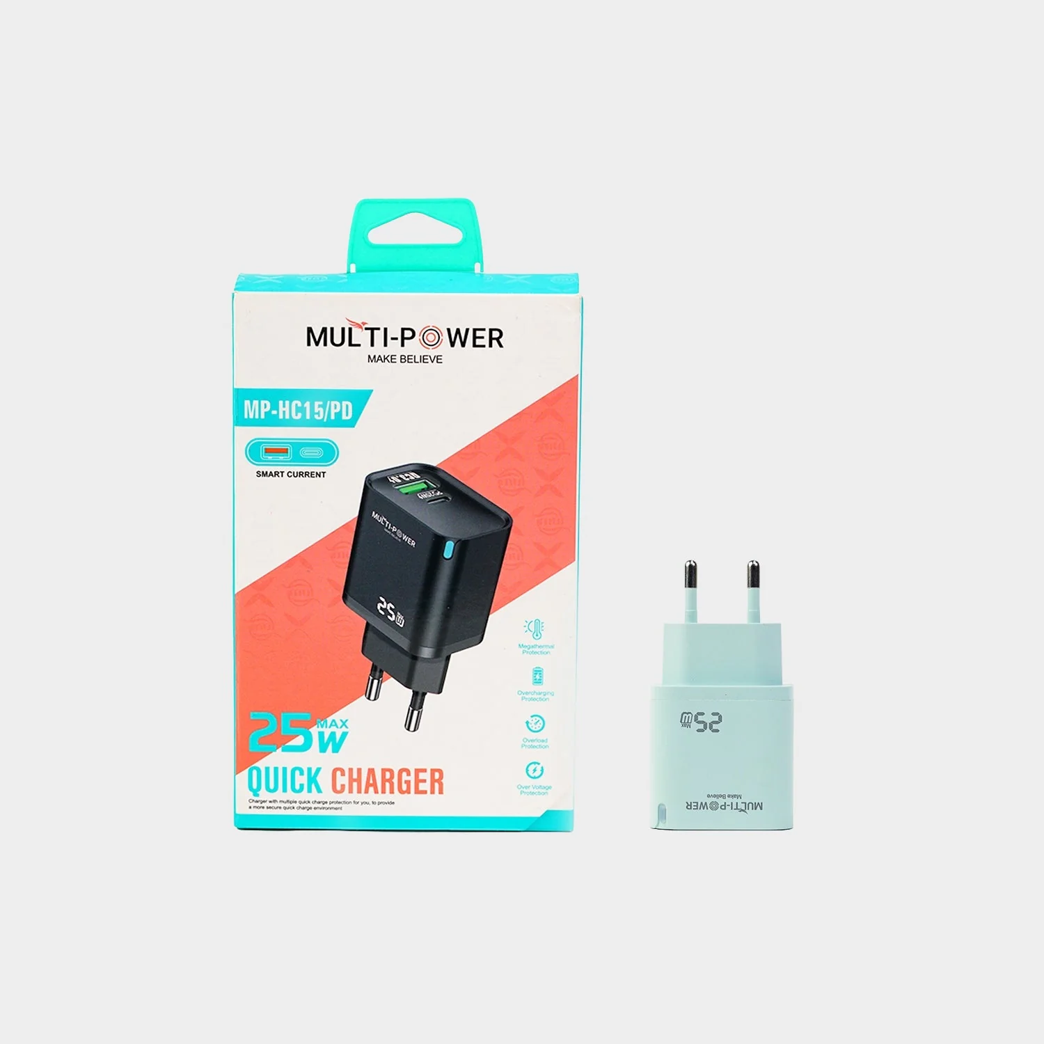 MP-HC15 |25W 2-Port Wall Charger - Image 4
