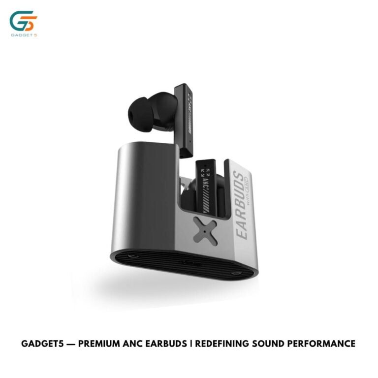 Premium Metallic ANC Wireless Earbuds